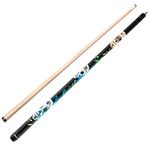 Viper Underground 58" 2-Piece Billiard/Pool Cue, Dia De Los Muertos, 20 Ounce