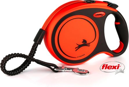 Flexi Xtreme Large Retractable Dog Lead, 8m – Orange