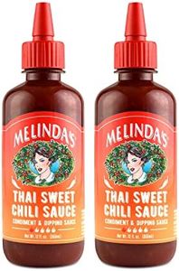 Melinda’s Thai Sweet Chili Sauce - Sweet and Mild Asian Chili Sauce Made with Whole Fresh Ingredients - Gourmet Hot Sauce & Dipping Sauce - Keto Friendly, Kosher - 12oz, 2 Pack