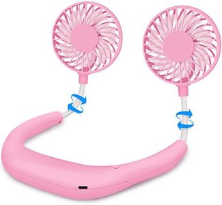 SZ-JIAHAIYU Neck Fan Portable Face Fan Personal USB Hands-Free Mini Wearable Sports Handheld Cooling Small New Fans Around Your Neck for Travel Office Room Household Outdoor Sports, 300*190