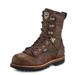 Irish Setter, Elk Tracker, Men’s, 10", Waterproof, Uninsulated, Hunting Boot, Brown, Brown, 12