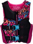 Hyperlite Indy CGA Girls Wakeboard Vest Pink/Black Sz S (50 to 75lbs)