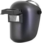 TOPDC Welding Helmet 3.86"x1.61", Flip Front Welding Mask with Adjustable Headgear, Shade 11