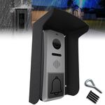 Laowu Doorbell Cover Weatherproof, Metal Doorbell Rain Cover, Ring Doorbell Protector Cover, Doorbell Waterproof Cover, Video Doorbell Anti Glare Cover For Google Nest/Blink/Ring Pro/Arlo/WYZE/Reolink