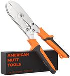 AMERICAN MUTT TOOLS 5 Blade Sheet Metal Crimper Tool – Crimp 24ga Steel and 28ga Stainless – Stove Pipe Crimper Tool, Duct Crimping Tool, HVAC Crimper Tool, Duct Crimper Tool, Downspout Crimping Tool