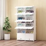 Portable Shoe Storage Plastic Cube 