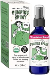 Legendairy Milk Pumping Spray 4 oz., Helps Sore Nipples & Clogged Ducts, Organic Lubricant for Breast Shields and Flanges, Vegan Breast Pump Spray, Natural & Lanolin-Free, Made in USA