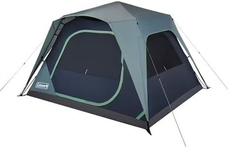 Coleman Skylodge 6 Person Instant Tent with Pre-Attached Steel Poles, Double Door Access, Enhanced Ventilation, and E-Port Access (Get Complimentary 2 Coleman BYOT Camping Nightout Event Passes)