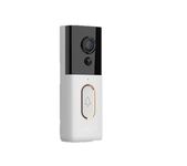 AJUK Ultra-Wide Angle Smart Video Doorbell with Two Way Talk, 1080p Full HD Video, PIR Detection,Night Vision and WiFi Connectivity