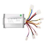 Fockety Electric Bike Brushed Controller, 24V 1000W Brushed Motor Speed Controller, Brush Motor Driver Control Module Brush Motor Control Box for Electrical Scooter E Bike Bicycle Tricycle