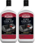 Weiman Glass Cook Top Heavy Duty Cleaner and Polish, 20 Ounce (Pack of 2)