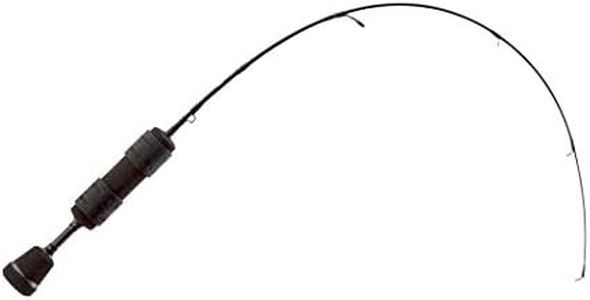 13 FISHING - Widow Maker Ice Rod 28" M (Medium) - Carbon Blank with Tennessee Handle and Evolve Reel Wraps - WM2-28M-TH