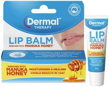 Dermal Therapy Lip Balm Manuka Honey | Designed to Hydrate & Soften Severely Dry Lips | 10g