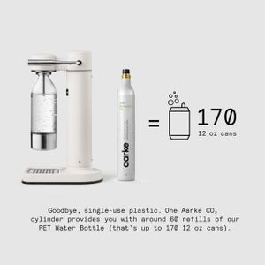 Aarke Carbonator 3 Sparkling Water Maker – Matte White