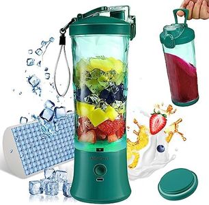 Portable Blender for Smoothies, Freshly Squeezed Juices, Milk shakes and Baby food, 20 oz BPA Free, Suitable for Outdoor Sports, Family, Travel.((green))