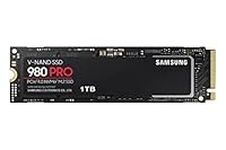 Samsung 980 PRO SSD 1TB - M.2 NVMe Interface Internal Solid State Drive with V-NAND Technology (MZ-V8P1T0B/AM)