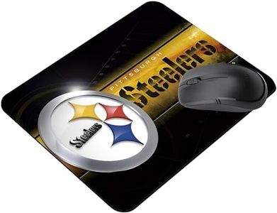 Gaming Mouse Pad Sport Fans Gift,Life Needs Sport Mousepad with Non-Slip Rubber Base for Laptop Computer Desktop Mat - Black