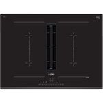 Bosch Series 6 PVQ731F15E 71cm Induction Hob - Black - For Ducted/Recirculating Ventilation