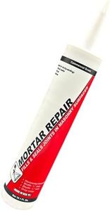 Akona Mortar Repair Tube - Tuckpointing, Sealing, & Repairing Stone, Brick, & Block Walls, Gray, Paintable, Fast Drying (10 Ounce, 1)