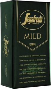 Segafredo mild 6 x 1 kg en grains en italie