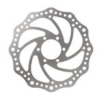 EVTSCAN Bike Brake Rotors, Mountain Bike 160mm Threaded Hubs Brake Disc Rotor Flange Adapter with 6 Bolts