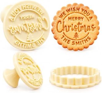Christmas Cookie Stamps Personalized Cookie Stamps for Baking Cookies