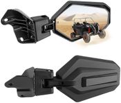 Kemimoto UTV Side Mirrors, Adjustab