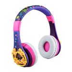 eKids Disney Encanto Kids Bluetooth Headphones, Wireless Headphones with Microphone Includes Aux Cord, Volume Reduced Kids Foldable Headphones for School, Home, or Travel