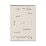 Wilde House Paper Cultivating Conversations Card Deck - 70 Intentional Questions to Guide Conversations Deeper than Surface Level