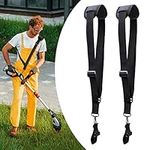 WIBOND 2PCS Weed Eater Strap String Trimmer Strap Compatible with EGO, Dewalt, Greenworks Trimmer, Comfortable Trimmer Shoulder Strap for Weed Wacker Trimmer Harness Nylon Belt