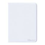 Ultra PRO - Vivid 12-Pocket Zippered PRO-Binder: White - Protect 480 Standard Size Cards In Side Loading Pockets, Protect Valuable Sports Cards & Collectible Trading Cards