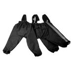 FouFou Dog 62565 Bodyguard Protective All-Weather Dog Pants, X-Large, Black