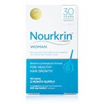 Nourkrin Woman for Healthy Hair Growth food supplement with Marilex, biotin and silica 180 tablet pack (3 month supply)