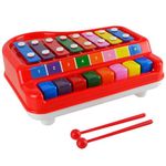 Little Star Easy Play Xylophone Piano, Colourful Engaging Easy to Press Keys - Full Octave