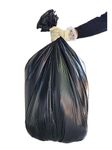 DAP 40-45 Gallon Trash Bags Heavy Duty | 200 Bags | Large Black Garbage Bags, Trash Can Liners, Curbside Trash can liner | 39, 40, 42, 45 Gallon | 40"X46" | 18 microns Strong and Durable