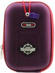 Navitech Purple EVA Hard Case/Rangefinder Cover Compatible With MiLESEEY Golf Rangefinder
