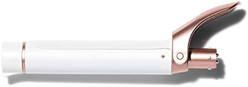 T3 Polished Curls 1.25" Interchangeable Clip Barrel Compatible with Convertible Base, with Custom Blend Ceramic Barrel for Shiny, Long-Lasting Curls