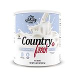 Augason Farms Country Fresh Instant Nonfat Dry Milk Can, Emergency Food Supply, Everyday Meals, 39 Servings