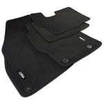 Genuine OE Vauxhall Corsa D/E Tailored Black Velour Front/Rear Carpet Floor Mats - UKCVA025