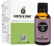 Earth N Pure Blackseed Oil (Kalonji Oil) Cold Pressed, Natural and Therapeutic Grade for Hair 30 ml