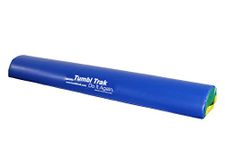 Tumbl Trak Half Round for Gymnastics & Recreation Training, Primary Rainbow, 1.2 m