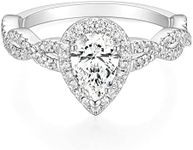 TIGRADE 1.5CT Engagement Ring for W