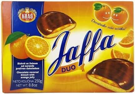 Jaffa Duo Orange Jelly & Chocolate Covered Biscuits 250g Twin Pack - Rich Cocoa, Real Orange Juice, 52% Cocoa Coating Jaffa Cakes, Multiple Sizes 125g, and 250g (250 G, 6 PCS)