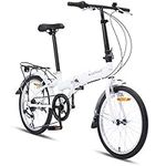 Progear Nomad 20" Folding Bike (Whi