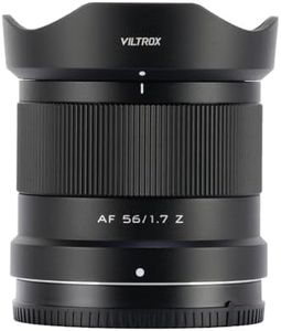 Viltrox 56mm F1.7 Autofocus Portrait Lens Compatible with APS-C Nikon Z-Mount Mirrorless Cameras Z fc Z50 Z5 Z6 Z7 Z6II Z7II Z9