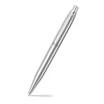 Sheaffer VFM 9426 Brushed Chrome Ballpoint Pen With Chrome Trim | Personalized Pen with Name Engraved | Premium Silver Ballpen