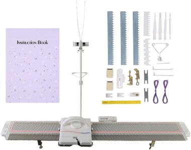 LK150 Medium Gauge Knitting Machine – Portable Hand Operated