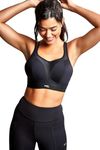 5021 Sports Bra, Panache, Women, Cobalt, 46A, Black/black, 34E