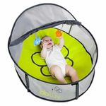 bblüv - Mini Pop Up Baby Sun Shelter and Travel Play Tent with SPF 50 + Mosquito Net, Indoor and Outdoor