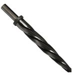 Drill America DWRRB Series Qualtech High-Speed Steel Bridge Reamer, Spiral Flute, Round Shank, Uncoated (Bright) Finish, 15/16" Size (Pack of 1)